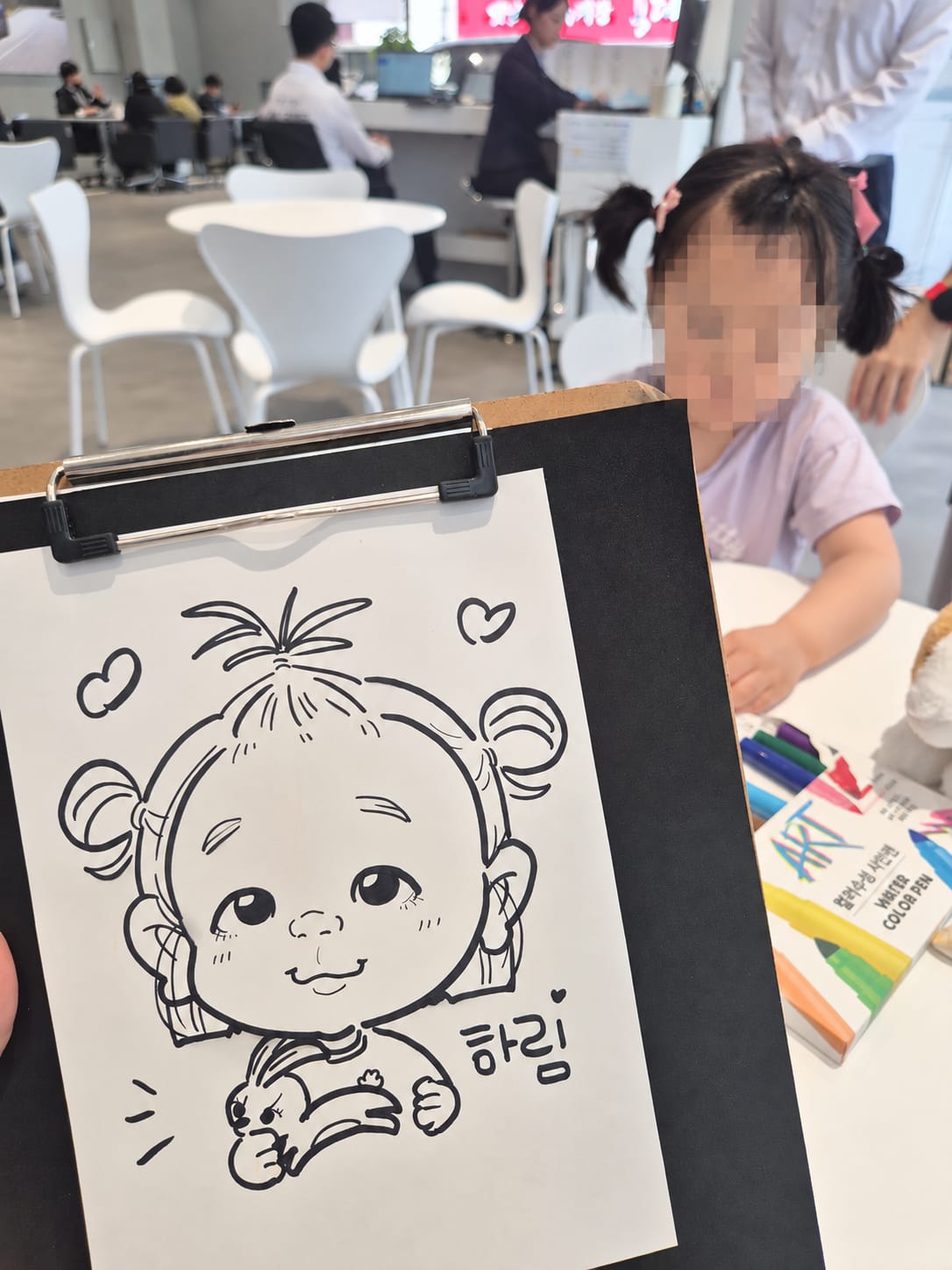 캐리커처(캐리커쳐) 행사 작가 출장 이미지 43