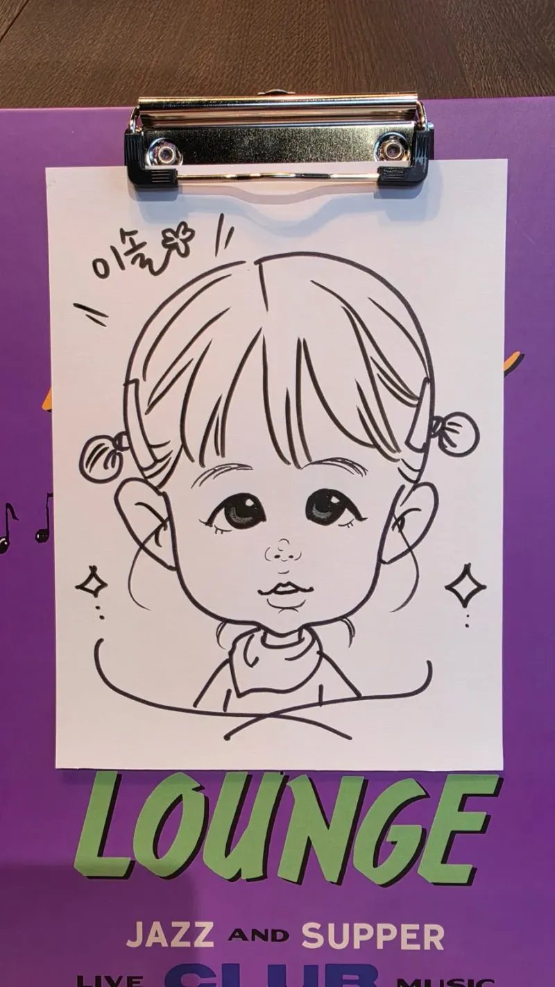 캐리커처(캐리커쳐) 행사 작가 출장 이미지 36