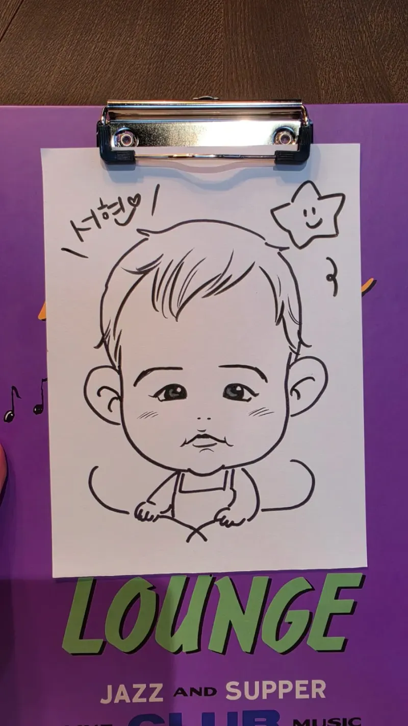 캐리커처(캐리커쳐) 행사 작가 출장 이미지 37
