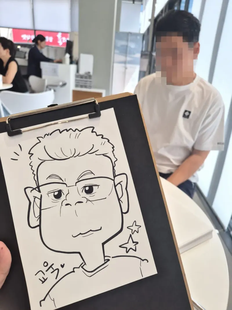 캐리커처(캐리커쳐) 행사 작가 출장 이미지 44