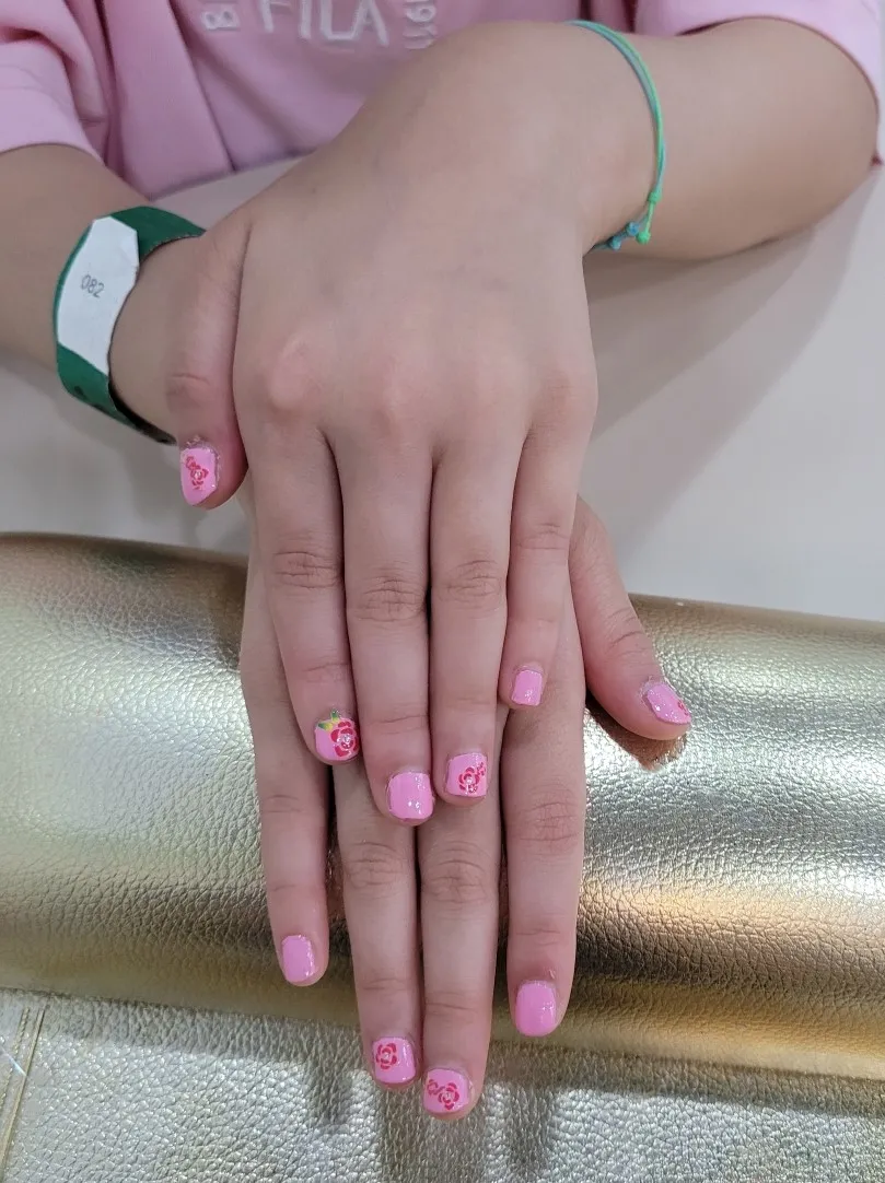VIP 행사 네일아트 서비스 운영 이미지— 현장 전경