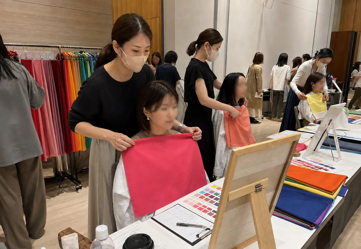 VIP 행사 퍼스널컬러 상담 서비스 운영 이미지