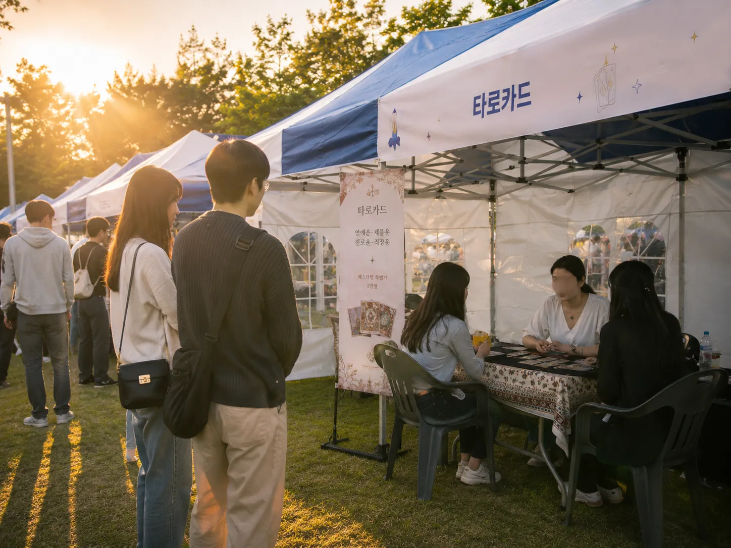 기업행사·대학축제 타로 상담 부스 현장 갤러리 이미지 11